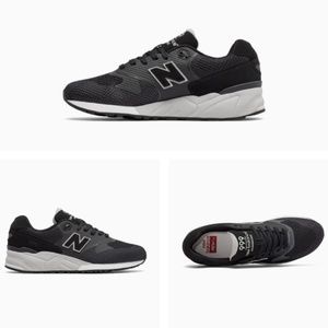 NWOB NEW BALANCE 999 Re-engineered Black Sneakers (Mens 8/ Womens 9.5 - 10)